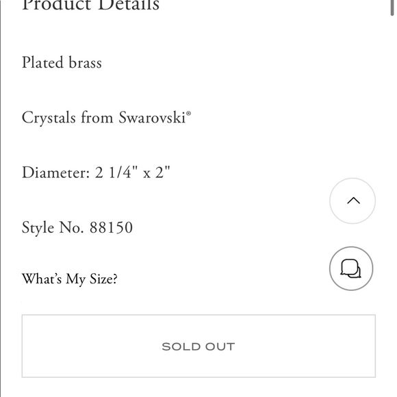 NWT Coach | Gold Pierced Bangle w/ Logo - Picture 9 of 9